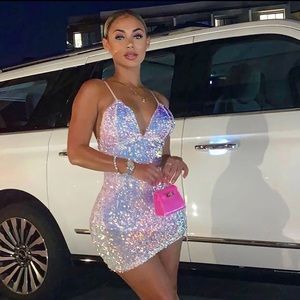 Fashion Nova Sequin Mini Dress